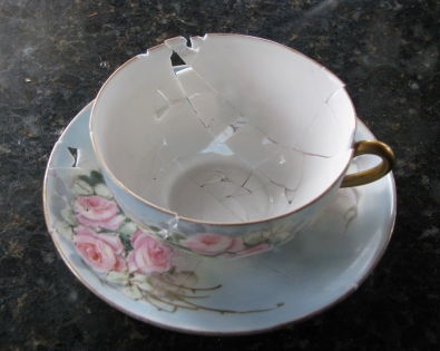 broken teacup